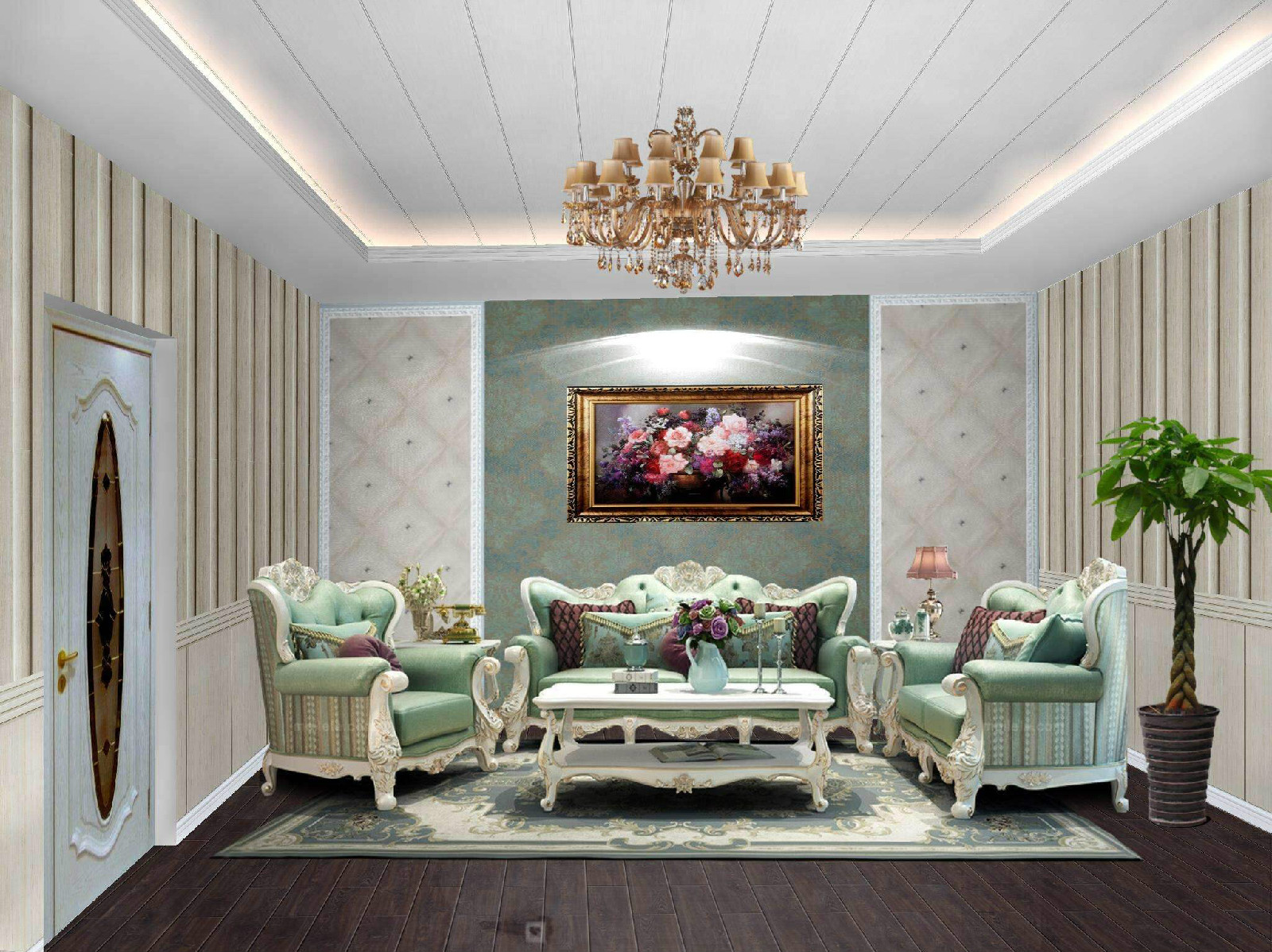 集成墙面厂家欧式风装修