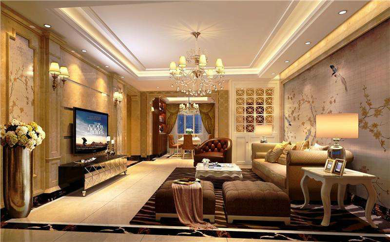 集成墙板中欧式装修