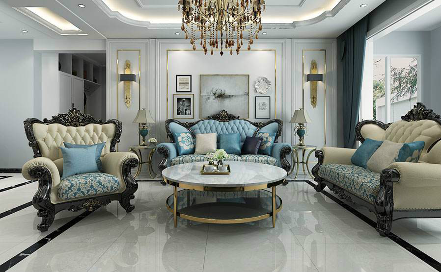 集成墙板法式装修